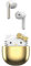 Hello Kitty Auricolari wireless Bluetooth con custodia di ricarica, microfono integrato, facile da abbinare, design carino, oro e bianco, perfetti per bambini e ragazzi