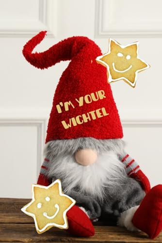 I'm your Wichtel: Perfektes Wichtelgeschenk, liniertes Notizbuch, 123 Seiten