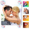 Custom Music Fridge Magnet with Photo Personalised Refrigerator Sticker Customised Christmas Valentine's Day Gift