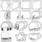 YeahBoom 14Pack Musik Thema Klebezettel Sticky Notes,420 Blatt Selbstklebende Music Notes,Niedliche Mini-Haftnotizen,Klebezettel,Cartoon Haftnotizblock,Schulnotizen, Büronotizen, Geschenke Kinder