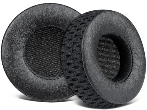 SOULWIT Mousse Coussin Coussinets pour JBL Under Armour Sport Wireless Train on-Ear Casque, Coussinets en Cuir Protéiné Souple et Mousse à Mémoire de Forme Haute Densité