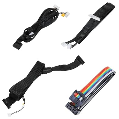 Kompatibel mit Creality Ender 3 S1-Kabel-Kombinationspaket, Bildschirmkabel, Flachkabel und Motorbegrenzungskabel, 3D-Druckerzubehör, 4 Stück