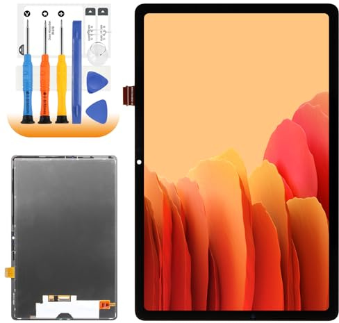 LCD Screen for Samsung Galaxy Tab S9 Fe SM-X510 SM-X516B 10.9 Inch LCD Display Replacement Touch Screen Digitizer Assembly with Repair Kits (Black)