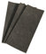 Emuca 2038916 Set di 3 Feltrini Autoadesivi Rettangolari, 100X250 mm, Marrone