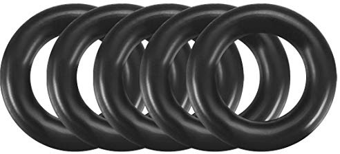 sourcing map Packung mit 100 Nitrilkautschuk O-Ringe 7mm OD 4mm ID | 1.5mm Breite, metrische Dichtung