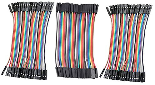 Aihasd 120P 10cm Female-Female Jumper Wire Cable Jumper for Arduino