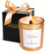 Benevolence LA Scented Candle | Fresh Persimmon Aroma, 8 oz Soy Wax | 45 Hour Burn | Rose Gold Jar, Aromatherapy Candle for Home, Women’s Gift