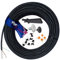 1STec 5m Roll of Genuine BT CW1415 Dropwire 11 Overhead Single 1 Pair Telephone Drop Wire Down Lead kit with 2 Cable Entry Grommets 4 Joining Gel Crimps + Clips and IDC Insertion Tool (5 Metre)