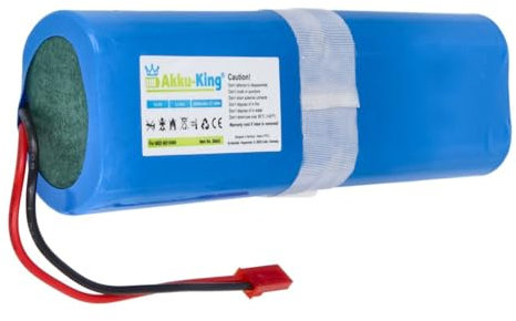 Akku kompatibel mit Medion AGX-2 - Li-Ion 2600mAh - für Saugroboter MD18500, ILIFE V3s Pro, V50, V5s Pro, V8s, X750, 18650B4-4S1P