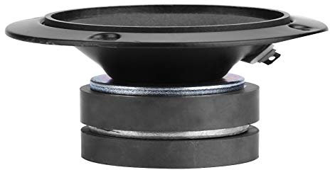 Altavoces magnéticos de 2 vías, Altavoz de bricolaje magnético simple/doble de 3 pulgadas con graves, Altavoces de subwoofer de alta fidelidad de 4 ohmios Altavoz de audio estéreo(Doble magnético)