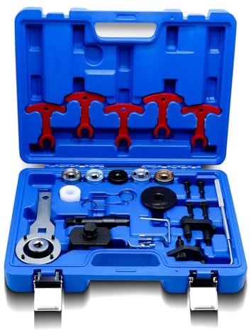 CCLIFE Strumento di regolazione del motore Attrezzi per Bloccaggio di Allineamento Albero a camme EA888 compatibile con VAG VW Audi 1.8 2.0 TSi TFSi