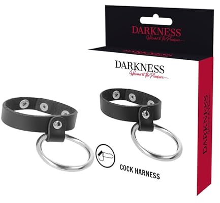 DARKNESS ANILLO DE METAL PARA EL PENE Y TESTÍCULOS