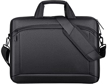 FANDARE Sacoche Ordinateur Portable pour 15.6 Pouces Laptop Sac à Bandoulière Mallette Sacoche Pochette Cartable pour Hommes Femmes Collège Cours Travail Affaires Voyage