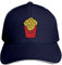 Pommes-Frites-Unisex-Baseballmütze, verstellbar, Sport-Sandwich-Kappe, Trucker-Mütze, klassischer Hip-Hop-Schirmhut für Männer und Frauen