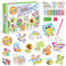 TOYESS 15 PCS Diamant Painting Kinder Set, DIY 5D Diamond Painting Schlüsselanhänger Mit Genug Diamanten, Acrylplatten und Sonstiges Zubehör, Tier Geschenk Mädchen für 6 7 8 9 10 11 12 Jahre, Tier