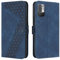OKZone Funda para Xiaomi Redmi Note 10 5G/Poco M3 Pro 5G/Note 10T 5G, PU Cuero Flip Carcasa Fundas Móvil de Tapa Libro Caso Piel PU Billetera Tarjetero Case Telefono Cubrir Móvil Phone Cover (Azul)