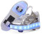 Junge Mädchen Schuhe Kinderschuhe mit Rollen LED Leuchtend Schuhe Outdoor Sportschuhe Blinkschuhe Skateboardschuhe Sneaker Geburtstage, Feiertage