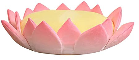 kowaku Lotus for Home Decor Comfort Round Boden Sitzkissen Zum Lesen Sitzkissen Bodenkissen für Balkon Esszimmerstuhl, 20 cm