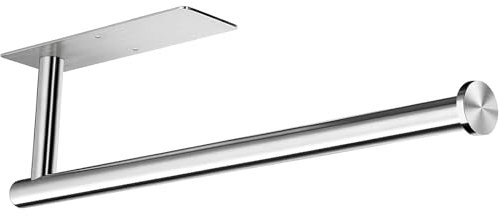 Gewtur Küchenrollenhalter, Küchenrollenhalter Ohne Bohren, Küchenrollenhalter Wand Edelstahl für Speisekammer, Waschbecken, Badezimmer