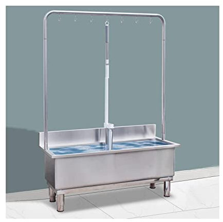 OATTIS Fregona Fregona para Piscina de Acero Inoxidable, Fregadero Grueso, fregona para Piscina, hogar, baño, al Aire Libre Microfibra