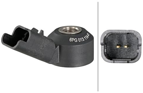 HELLA 6PG 013 114-411 Klopfsensor - 12V - 2-polig | Kompatibel mit: CITROËN BERLINGO, BERLINGO Kasten/Großraumlimousine, BERLINGO Kasten/Großraumlimousine, BERLINGO MULTISPACE