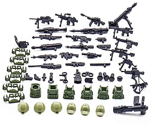 Topica Militär Set, WW2 Armee-Waffen Custom Figuren SWAT Team Baustein-CT05