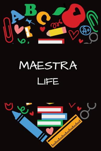 MAESTRA LIFE: Lined paper notebook