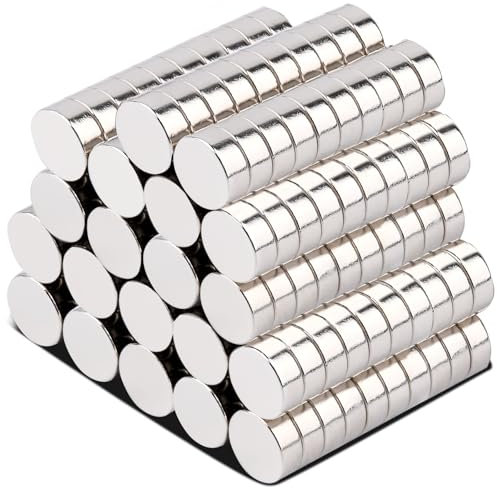 MIN CI 200 Stück Kleine Stark 8x3mm Neodym Magnete Runde Kühlschrank Magnete für Pinnwand, Whiteboard Magnet Flach Magnet Kaufen