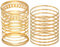 DKDDSSS 19 Stück Armreif Gold, Armband Damen Gold, Punk Armreif Set, Boho Multi Armband Set, Indischer Schmuck, für Frauen und Mädchen
