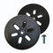HOTCKB 150mm Placa Pulido 6 Agujeros Almohadilla para Pulido con Rosca M8 Plato de Lija Gancho de Anillo Compatible con Bosch GEX 150, GEX 150 AC y GEX 150 Turbo (1 Pieza)