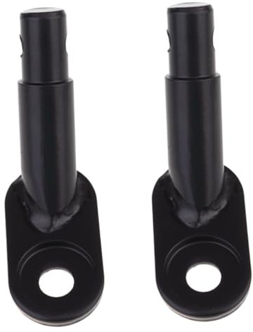 YARNOW 2 STK Anhänger Zubehör Traktor Koffer Bremse Anhängerkupplung Fahrradanhänger Fahrradanhänger-kupplungsbefestigung Kette Quad Einstellbar Auto Fahrradanhänger- Black