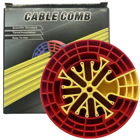 Organisateur de câbles réseau – Serre-câbles et gaines de câbles pour bureau TV | Collecteur de câbles, protection de câbles, passe-câbles, filet de câbles, bloque-câbles, système de rangement