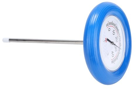 Pool-Thermometer Außen- und Innenpools und Teich Leicht ablesbares Display mit Schnur