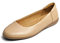DREAM PAIRS Comode Ballerine da Donna con Soletta Ammortizzata e Suola Antiscivolo Classica Scarpe Basse da Donna,Size 40.5,Nudo,SDFA2312W