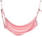 LOGOFUN Aerial Yoga Hammock Aerial Silks Yoga Swing Antigravity Yoga Sling Inversion Hanging Equipment for Home Indoor Supplies - Pink