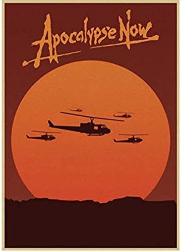 Poster Apocalypse Now Filmplakat, Vintage-Filmplakat, Wandkunst, Bilder, Poster Und Drucke, Leinwandgemälde, Heimdekoration 50X70Cm Kein Rahmen