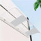 KGUDYS Außen Fenster Türüberdachung,Moderne Haustürmarkisen Aus Polycarbonat,Wasserdichtes Vordach,40-360cm Breit,Ohne Konsolen,Für Garten/Veranda/Dachmarkisen,40x70cm/16x28in