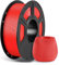 ANYCUBIC PETG Filament 1,75 mm, Maßgenauigkeit +/- 0,02 mm, 3D-Druck-Filament für 3D-Drucker, Vakuumverpackung, Ordentliche Spule, Rot 1KG