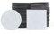 GZSYWZ 40 Stück Doppelseitig Schaumstoff Klebepads Extra Stark Selbstklebend Nylon Klebepads Befestigung Ohne Bohren für Türen Kunststoffe Gläser Metalle Quadratisch und Rund Schwarz