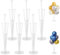 6 Stück Ballonständer, Ballonhalter, Balloon Stand Kit, Wiederverwendbar Desktop Ballonstäbe, für Partydekorationen, Hochzeitsdekorationen und Geburtstagsdekorationen
