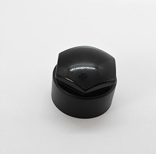 Partsdealers Wheel Nut Covers - Durable Bolt Covers Caps (4x Glossy Black, 23mm Locking for BMW)