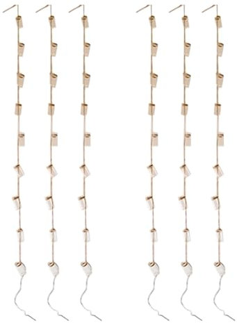 GIWFBQTR 2X Vent Carillons Style DéCor Vase en Verre Cordes Vase Suspendu avec Bouteille GeléE Bouteille en Verre ChaîNe DéCoration Pendentif Grand