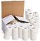 TOBWOLF 12 STÜCKE Selbsthaftende Bandage, 4x5yd / 10cmx4.5m Kohäsive Elastische Bandage Wrap Mullrolle, Atmungsaktives Sporttape, Medizinische Vet Wrap für Handgelenk Knöchel Knie Bein - Weiß