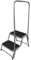 Double Anti Slip Step with Support Handrail (Caravan Motorhome Disabled Aid Assist)