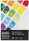 Liquitex 4602004 Basics Acrylpapier - Malblock für Acrylfarben, 12 Blatt weiß, 300 g/m² schweres Malpapier für Acrylmalerei, 100% säurefrei mit Leinwandprägung - A4