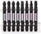 Bosch Professional 8-piece Impact Control Double-Bladed Screwdriver Bit Set (Pick and Click, impact driver accessories)