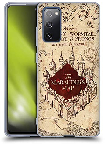 Head Case Designs Offizielle Harry Potter The Marauder's Map Prisoner of Azkaban II Soft Gel Handyhülle Hülle kompatibel mit Samsung Galaxy S20 FE / 5G