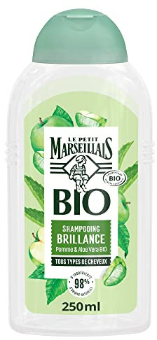 Le Petit Marseillais Bio-Shampoo, Glanz, Aloe Vera & alle Haartypen, 1 Stück x 240 ml