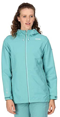 Regatta Hamara III Manteau imperméable Respirant Durable Veste, Bleu Bristol, 40 Femme
