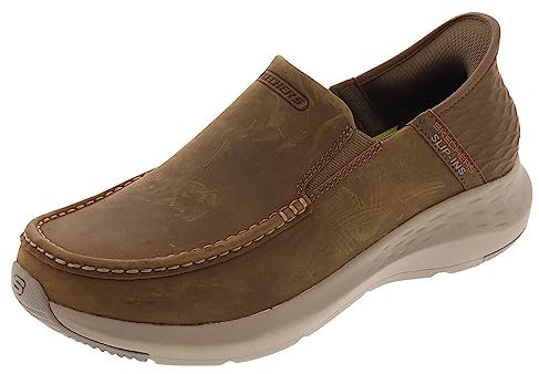 Skechers Parson OSWIN para Hombre, Piel del Desierto, 50 EU